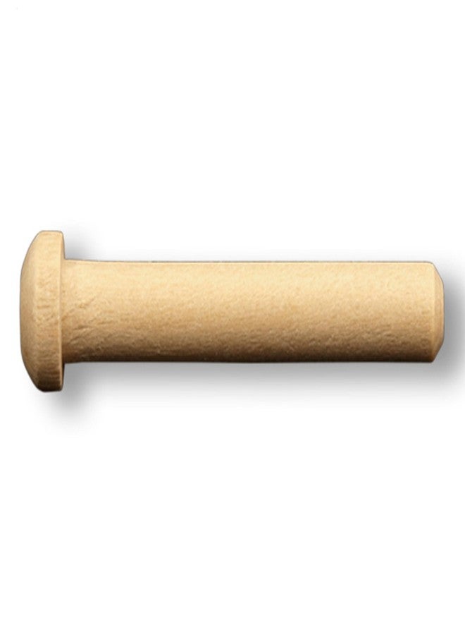 Pinehurst Crafts Wooden Axle Pegs for 3/8 Inch Hole Toy Wheels, 1-13/16" Long, Pack of 12